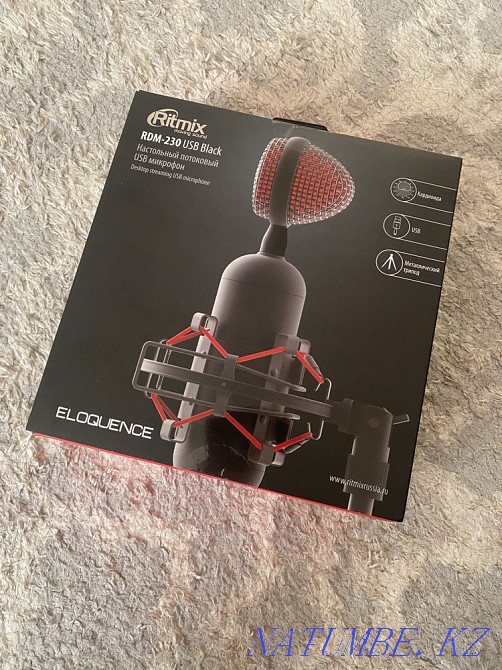 Жұмыс үстеліндегі ағынды микрофон  Астана - изображение 1