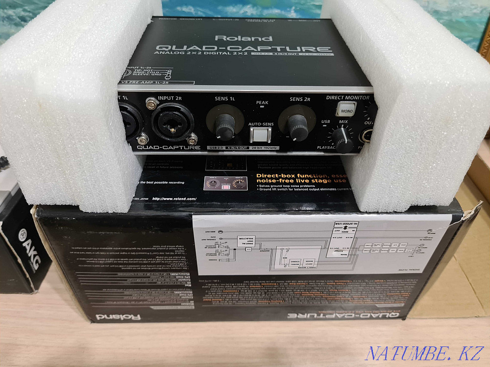 Roland quad - сатуға арналған дыбыс картасы  Астана - изображение 1