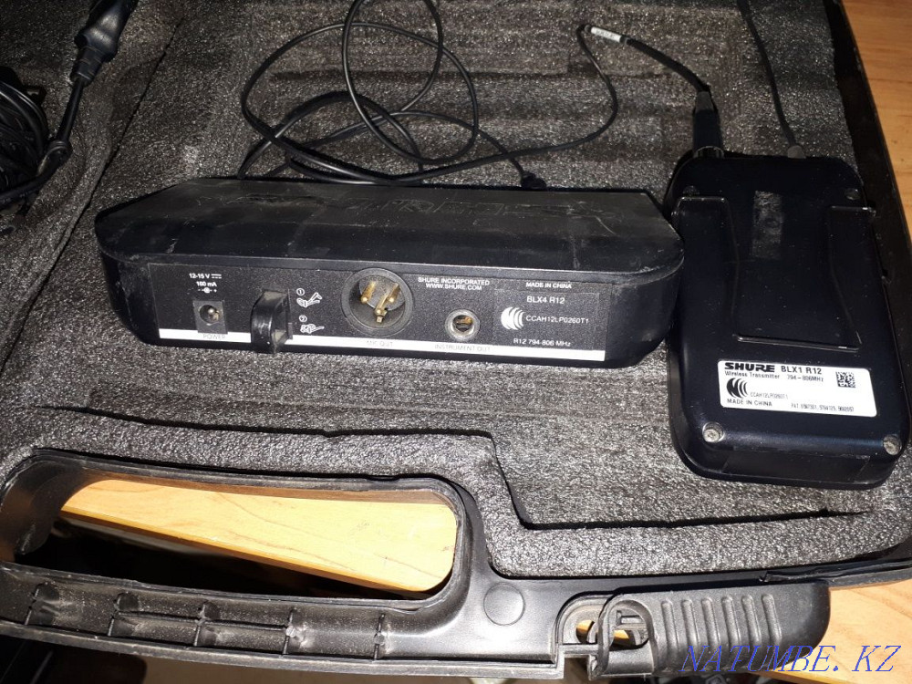 Shure blx сымсыз микрофон  Астана - изображение 1