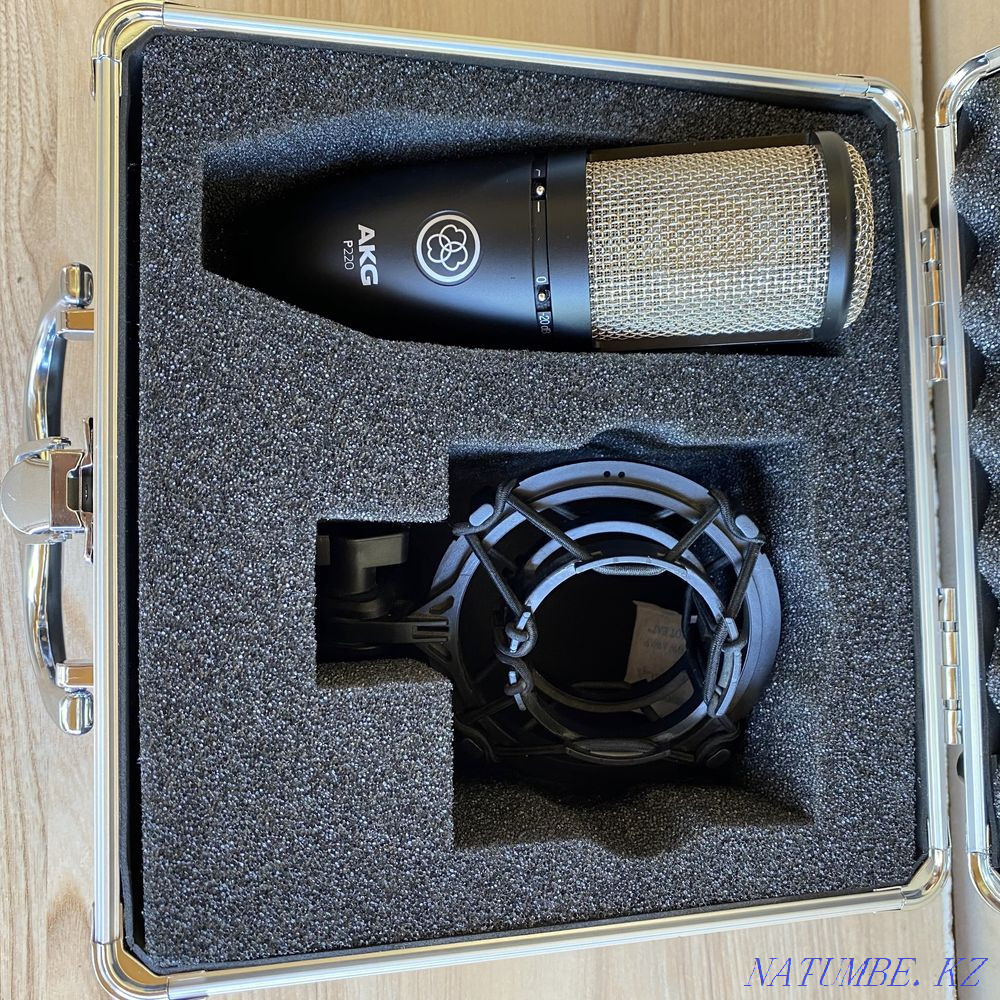 Akg p220 студийный микрофон Шымкент - изображение 5
