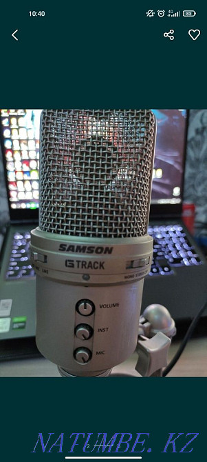 Microphone Samson G-Track USB condenser Almaty - photo 2