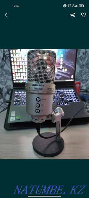 Microphone Samson G-Track USB condenser Almaty - photo 1