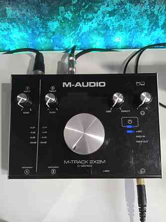 звуковая карта M-Audio m-track 2x2m c -series Pavlodar