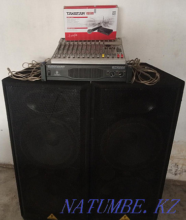 Musical equipment, Berenger, amplifier, mixer, console, microphone Almaty - photo 4