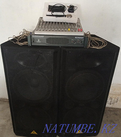 Musical equipment, Berenger, amplifier, mixer, console, microphone Almaty - photo 1