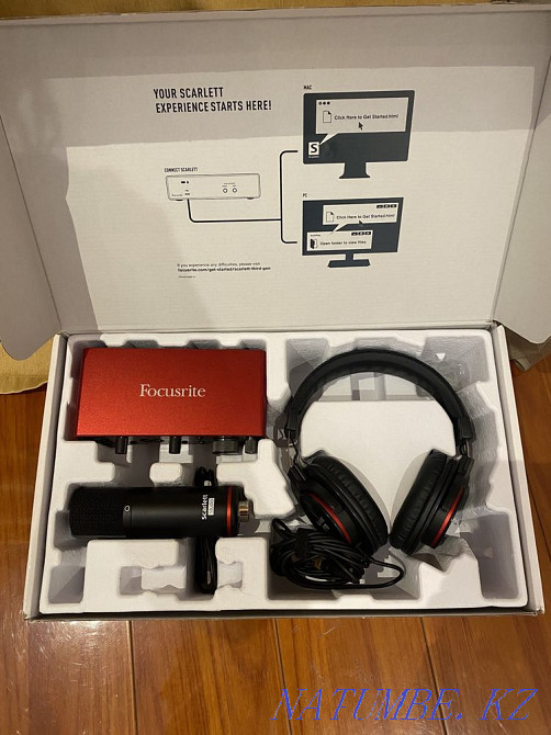 Focusrite scarlett 2i2 Studio 3nd GEN Recording Kit Almaty - photo 1