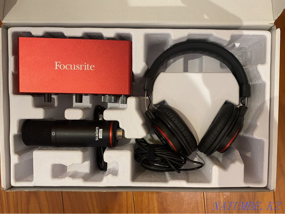Focusrite scarlett 2i2 Studio 3nd GEN Recording Kit Almaty - photo 2