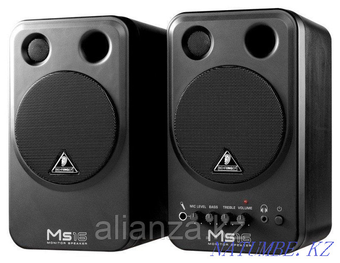 behringer ms 16 мониторлары  Алматы - изображение 1