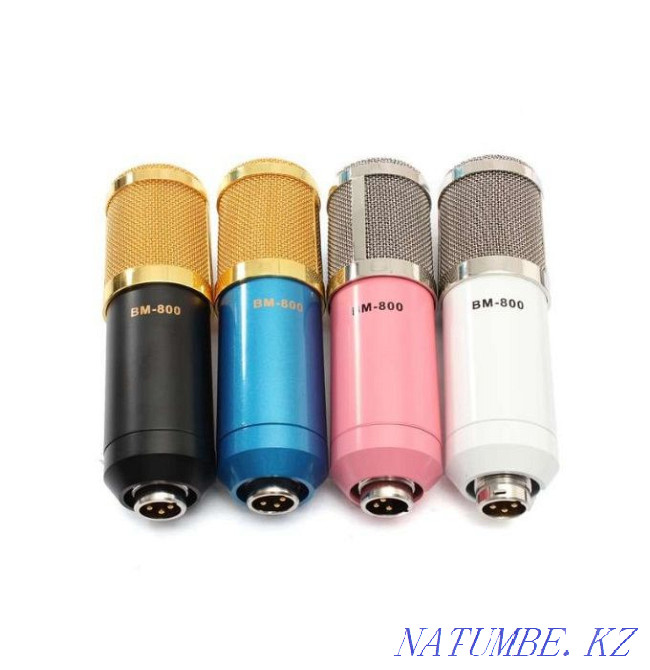 Studio Condenser Microphone BM800 Kit. Free shipping Almaty - photo 3
