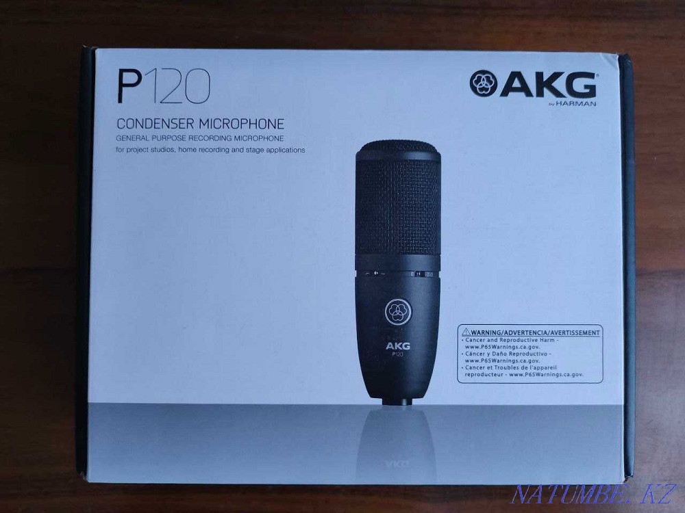 Studio Condenser Microphone AKG P120 Astana - photo 1