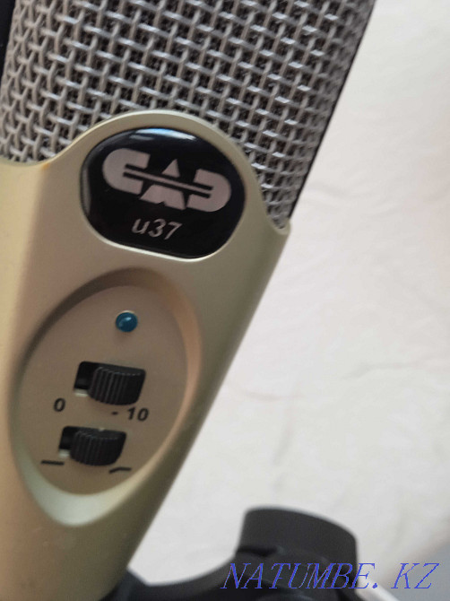 Микрофон CAD Audio U37 USB Studio конденсатор жазу микрофоны  Алматы - изображение 2