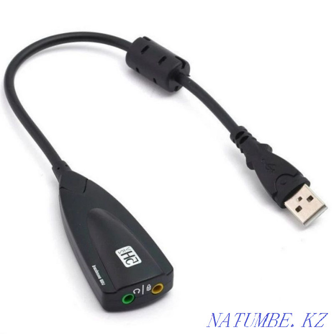 Сыртқы USB дыбыс картасы  Алматы - изображение 1