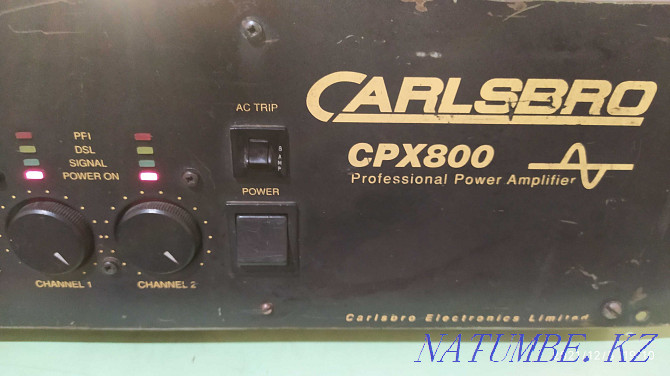 Amplifier Carlsbro CPX800 for sale. Original. Fully working. Almaty - photo 1