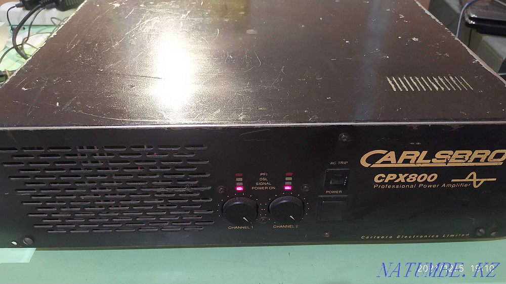 Amplifier Carlsbro CPX800 for sale. Original. Fully working. Almaty - photo 2