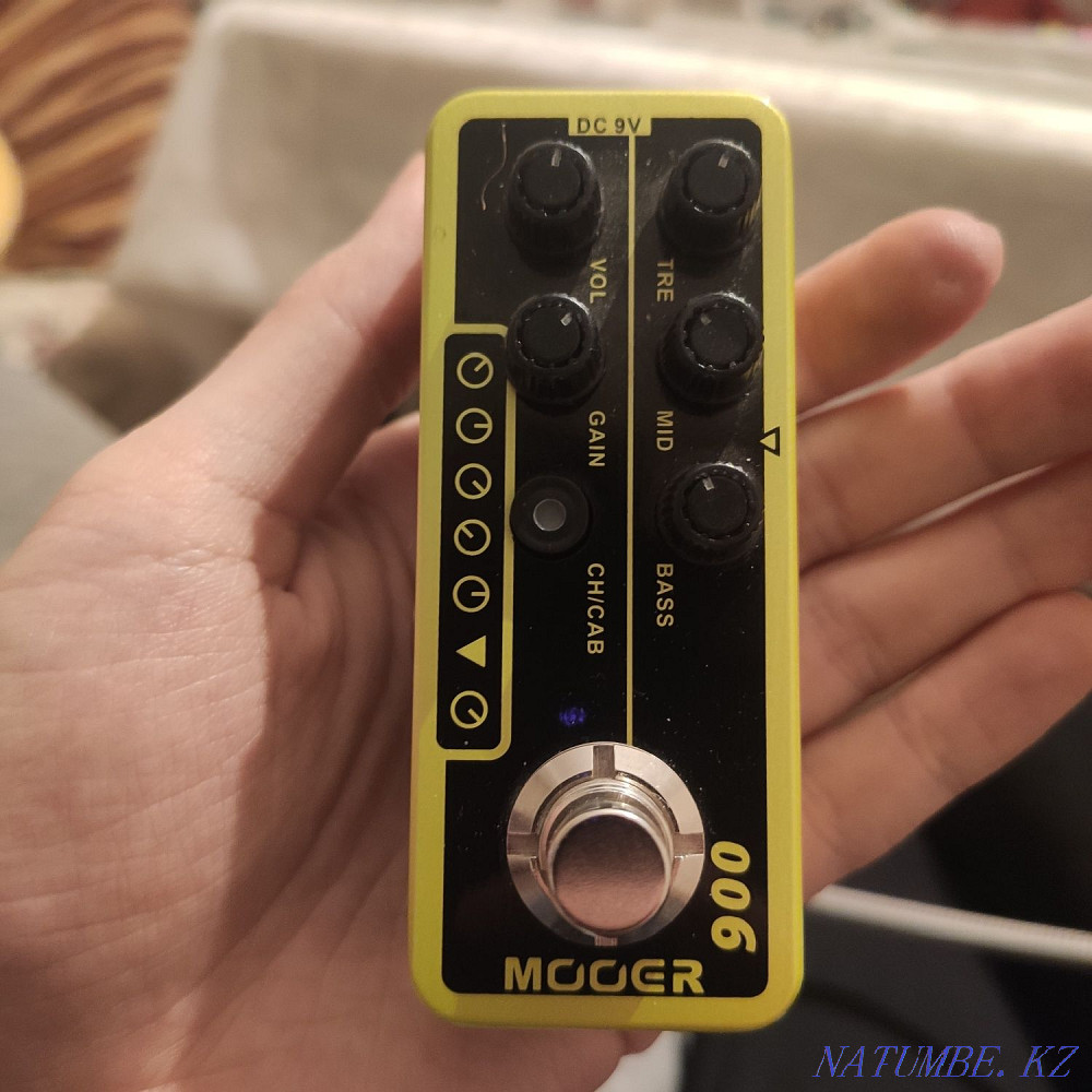 Mooer алдын ала күшейткіш педалі (АҚШ классикалық люкс)  Алматы - изображение 3