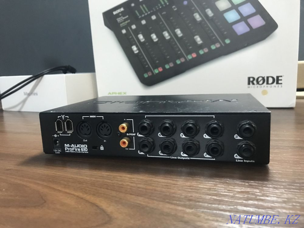 Sound card M-Audio ProFire 610 Atyrau - photo 4