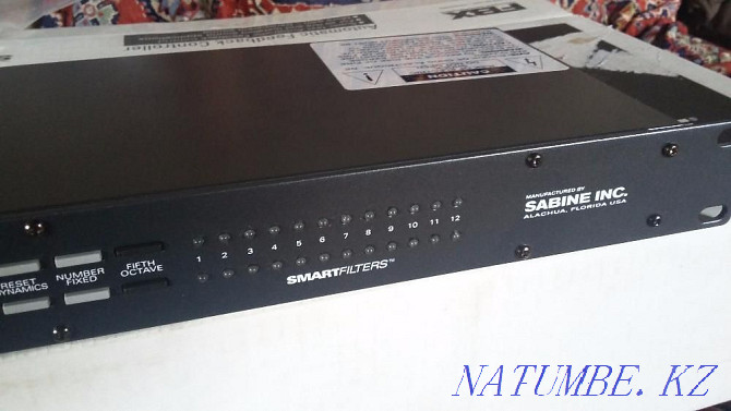 if the microphone starts up, then the solution is Sabine FBX 2410 made in USA Almaty - photo 6