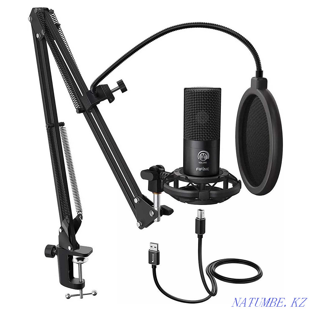 Микрофон Fifine T669 Kit, USB,в комплекте . Астана - изображение 4