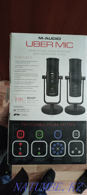 USB микрофон M-Audio Uber Mic Петропавловск - изображение 1