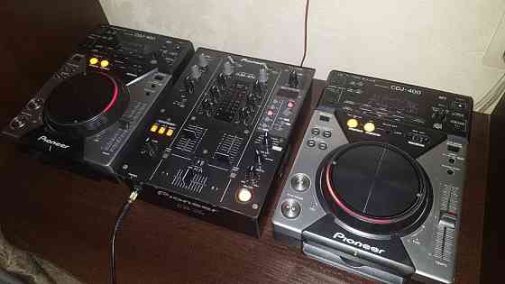 DJ комплект Pioneer 2 x CDJ-400 и DJM-400  Алматы