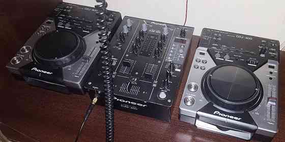 DJ комплект Pioneer 2 x CDJ-400 и DJM-400  Алматы