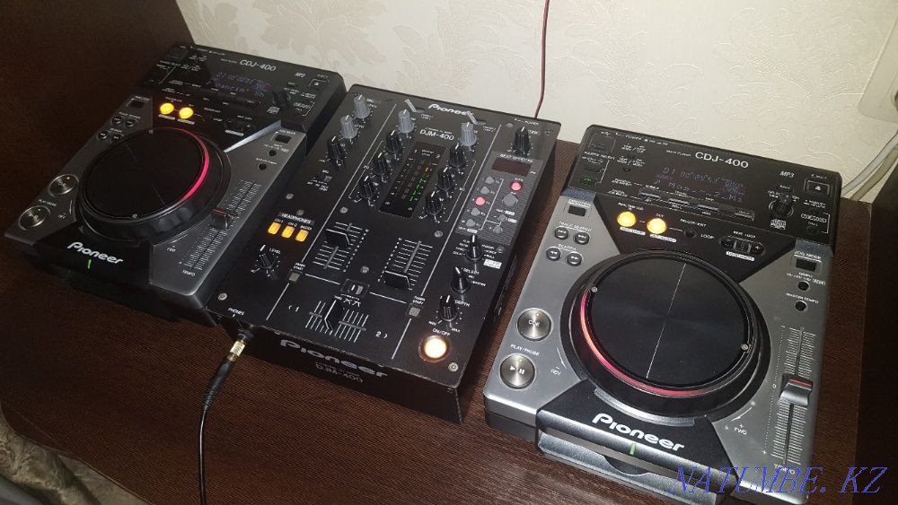 DJ set Pioneer 2 x CDJ-400 and DJM-400 Almaty - photo 1