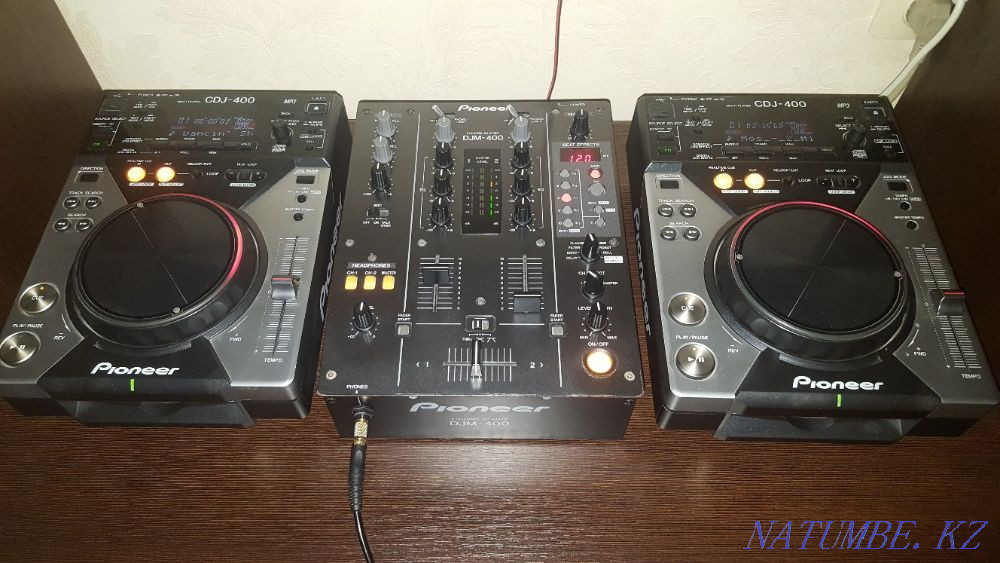 DJ set Pioneer 2 x CDJ-400 and DJM-400 Almaty - photo 2