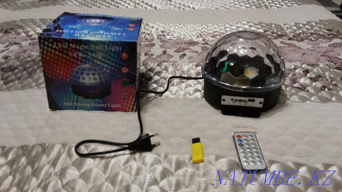 Light music, Disco ball, Magic Ball Music MP3 player with bluetooth Almaty - photo 4