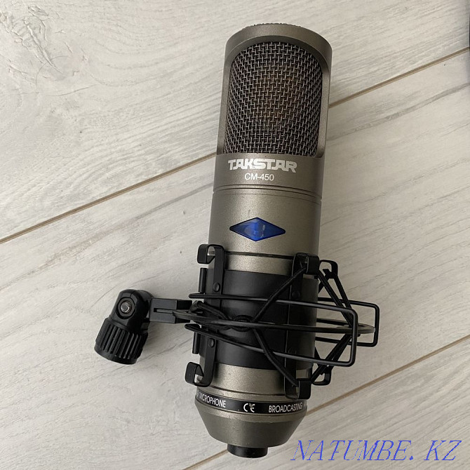 Tube студиясының микрофоны Takstar Cm450 Шымкент - изображение 2