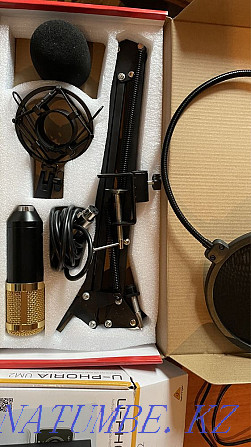 Studio микрофоны Bm-800 + behringer UM2 + XLR қосқышы  Алматы - изображение 1