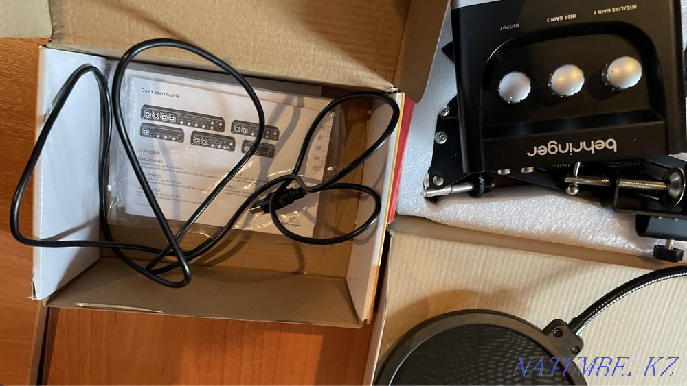 Studio микрофоны Bm-800 + behringer UM2 + XLR қосқышы  Алматы - изображение 7