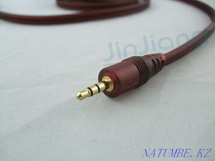 Audio cable aux 3.5 to 2 Jack 6.3. Firm. Almaty Almaty - photo 3
