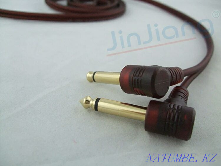 Audio cable aux 3.5 to 2 Jack 6.3. Firm. Almaty Almaty - photo 2