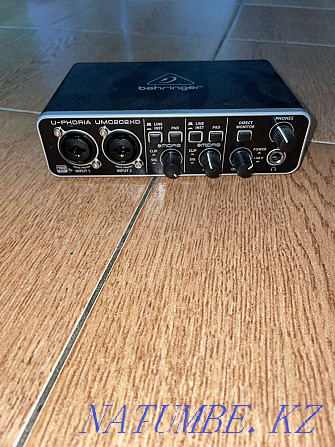 behringer umc202hd sound card Astana - photo 1