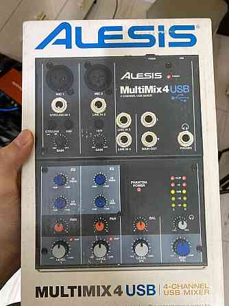 Alesis Multimix 4 USB, микшер  Астана