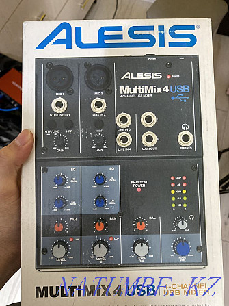 Alesis Multimix 4 USB, микшер Астана - изображение 3