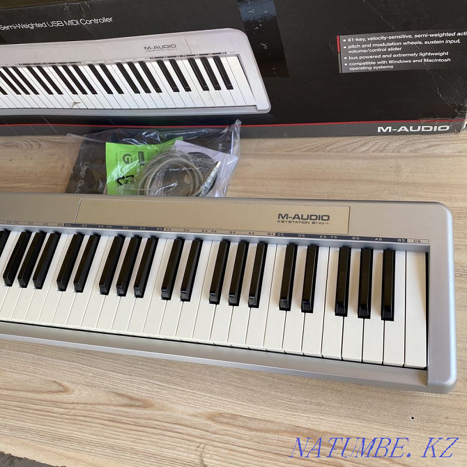 M audio Keystation 61 midi keyboard Shymkent - photo 3