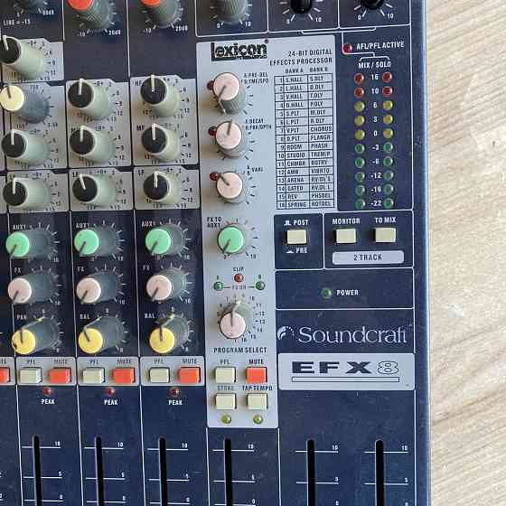 Soundcraft Efx8 микшерный пульт Оригинал Shymkent