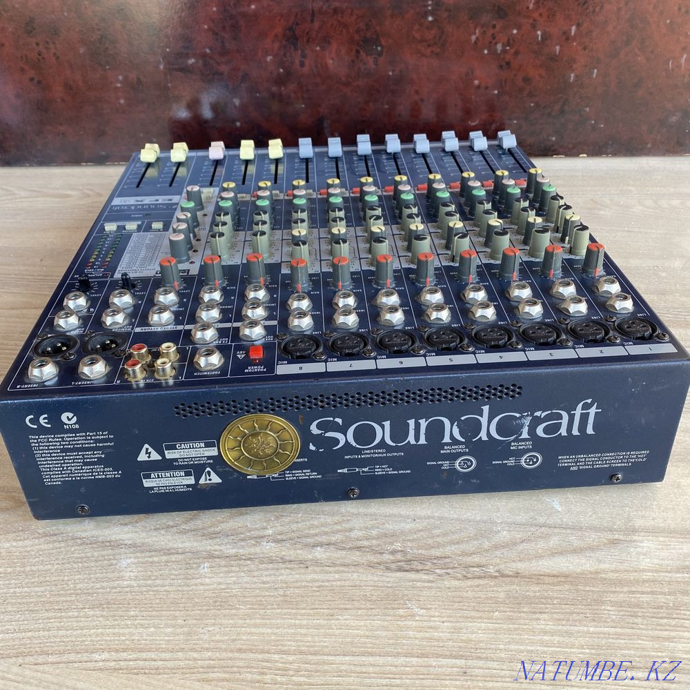Soundcraft Efx8 микшерный пульт Оригинал Шымкент - изображение 3