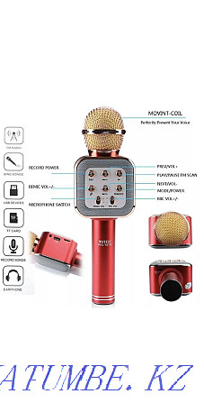 Wireless karaoke microphone, Bluetooth Q10 Karagandy - photo 1