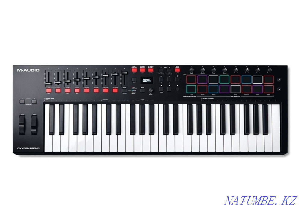 MIDI пернетақтасы m-audio oxygen pro 49  - изображение 4