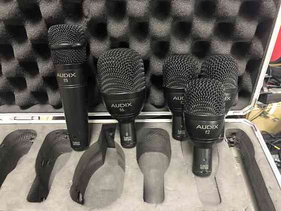 Микрофоны для подзучки барабанов Audix FP5 Semey