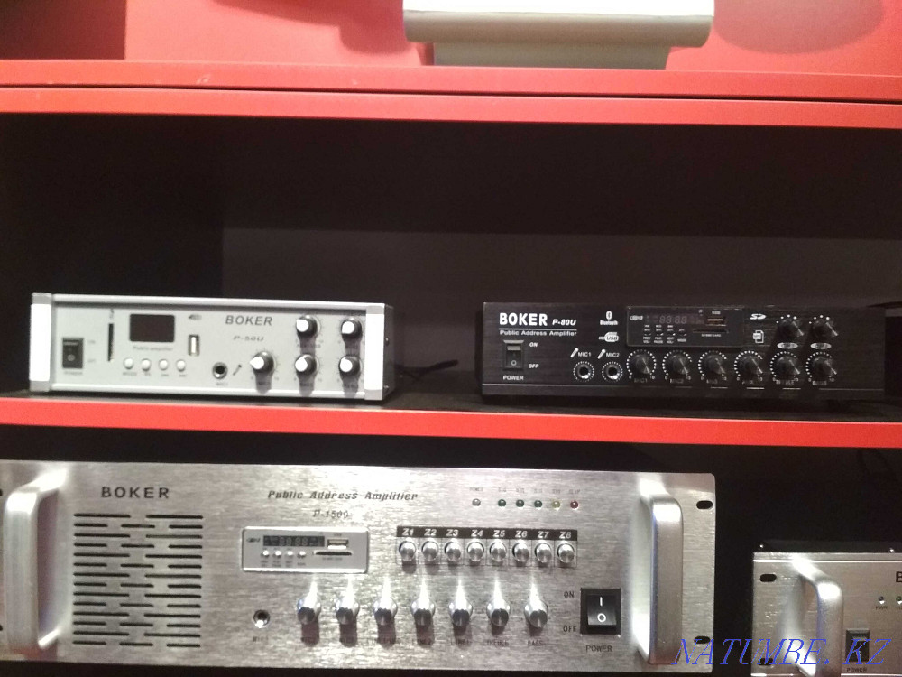 Broadcast mixing amplifier from 50 to 2000 watts Almaty - photo 2