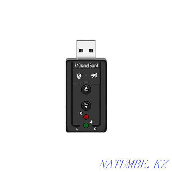 дыбыс картасы сыртқы USB  Қарағанды - изображение 1