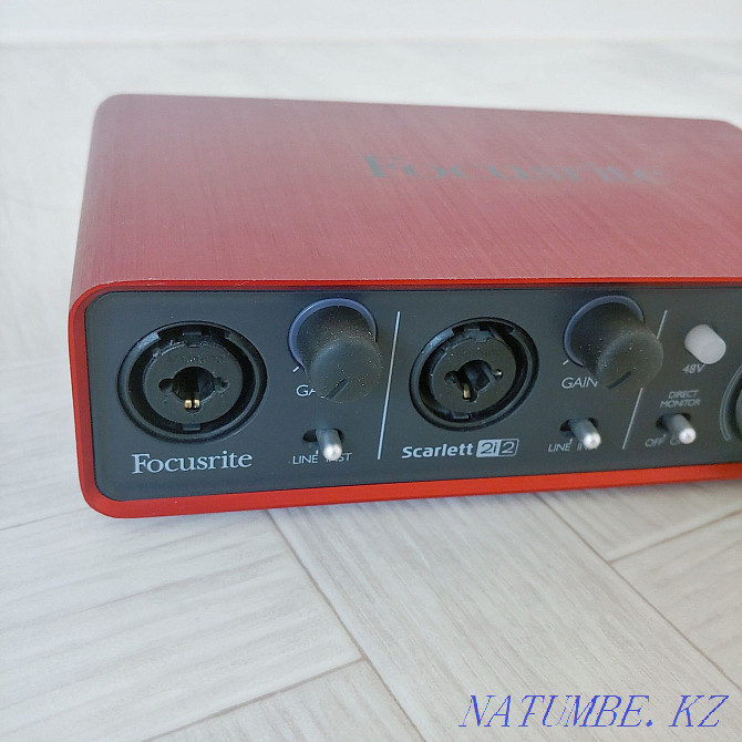 Focusrite 2i2 дыбыс картасы Шымкент - изображение 2