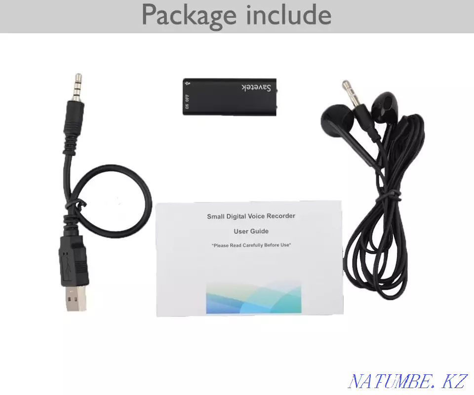 Mini Microphone, Hidden Microphone, Call Microphone Almaty - photo 6