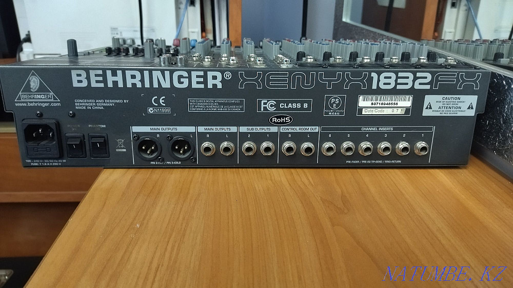 Mixing console Behringer XENYX 1832FX Almaty - photo 3