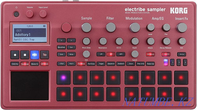 Korg Electribe 2 Sampler Red (drum - machine) Алматы - изображение 1
