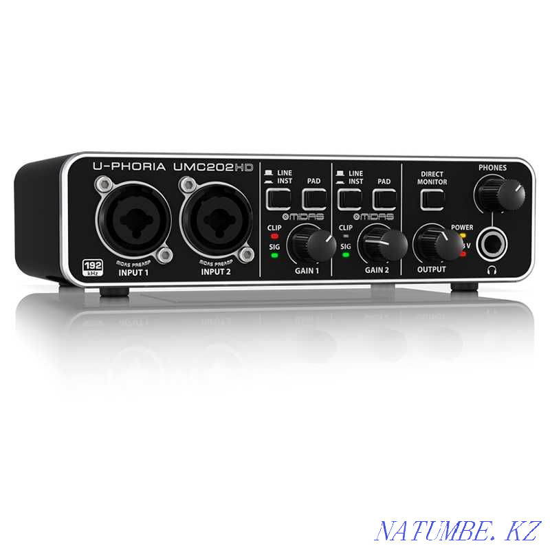 Продам микрофон behringer u-phoria studio pro Шымкент - изображение 3