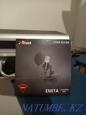 Микрофон Trust GXT 252 Emita Streaming қара  Талдықорған - изображение 3